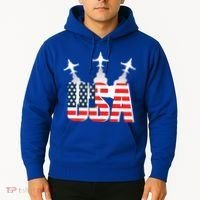 USA Pilot 4th Of July Patriotic Hoodie thumb 2
