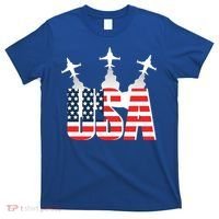 USA Pilot 4th Of July Patriotic T-Shirt thumb 0