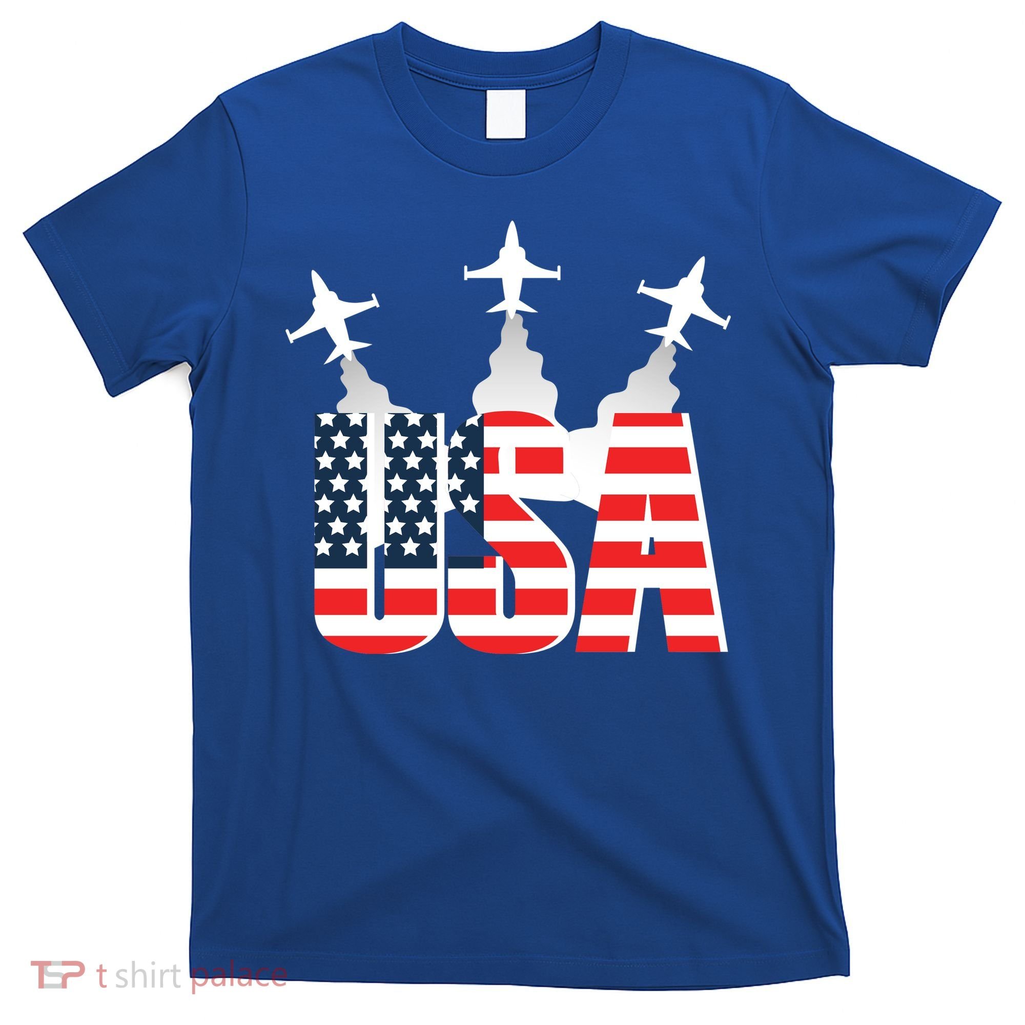 USA Pilot 4th Of July Patriotic T-Shirt