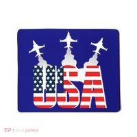 USA Pilot 4th Of July Patriotic Mousepad thumb 0