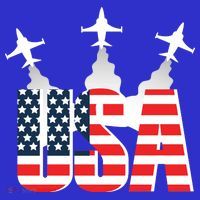 USA Pilot 4th Of July Patriotic Kids Sweatshirt thumb 2