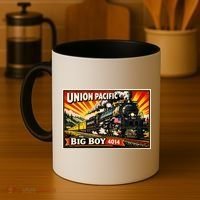 Union Pacific 4014 Big Boy Coffee Mug thumb 4