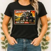 Union Pacific 4014 Big Boy Women's T-Shirt thumb 2