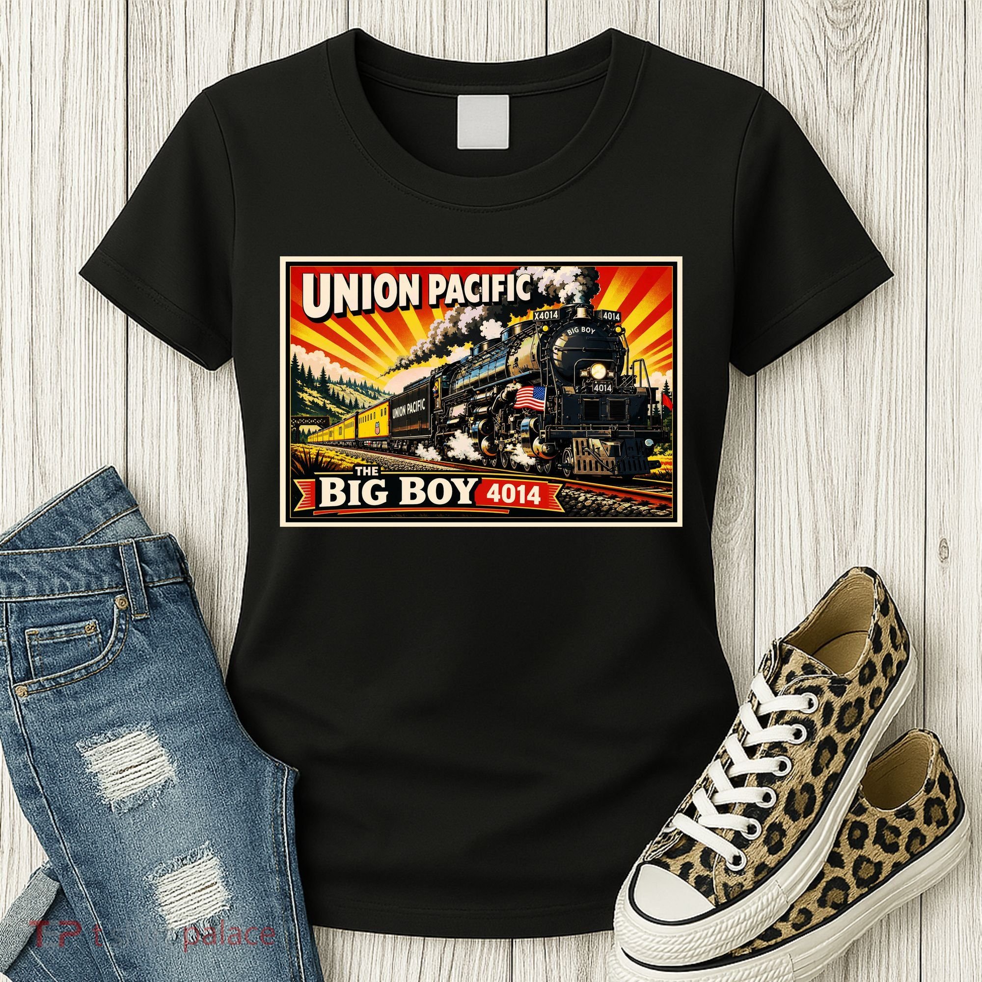 Union Pacific 4014 Big Boy Women's T-Shirt