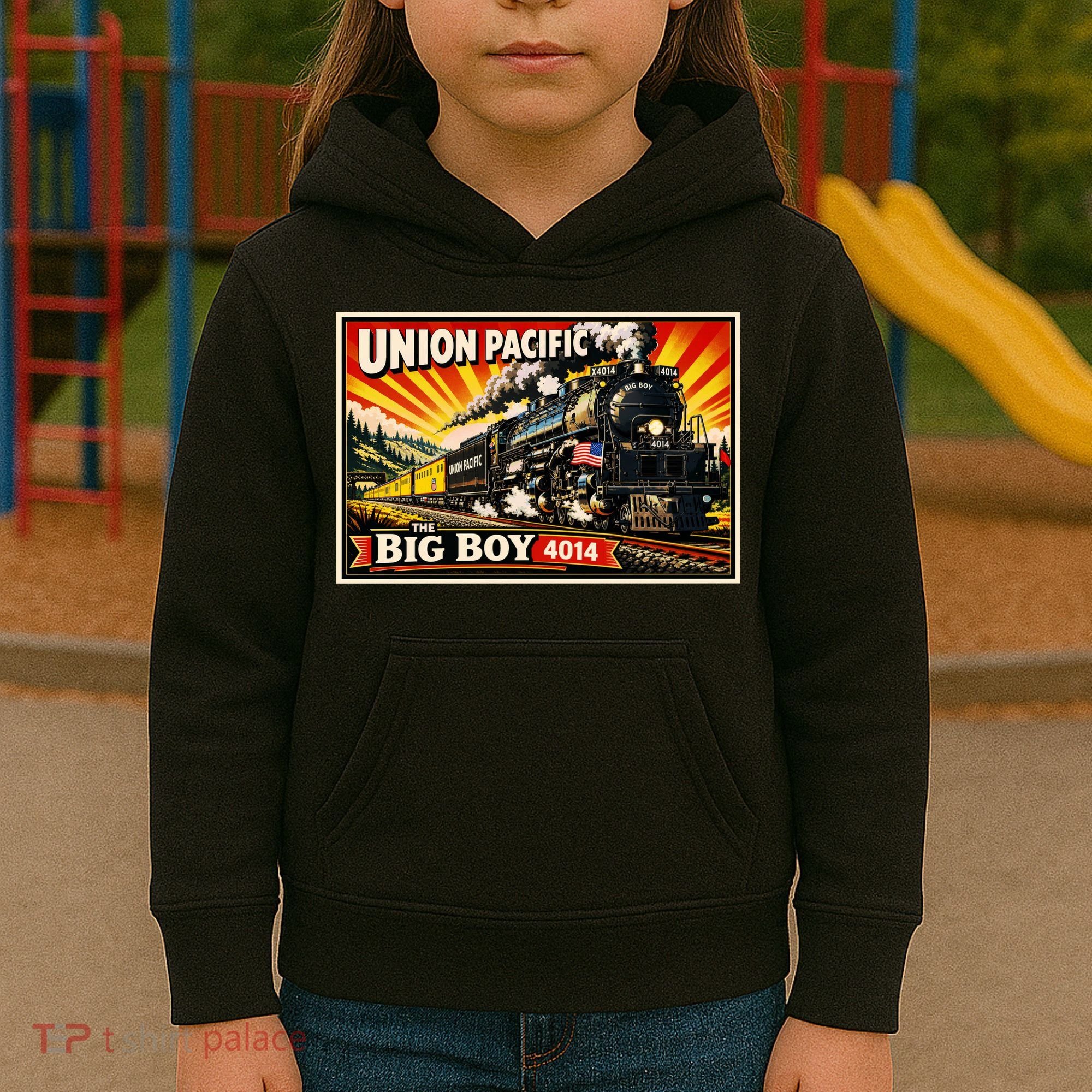 Union Pacific 4014 Big Boy Kids Hoodie