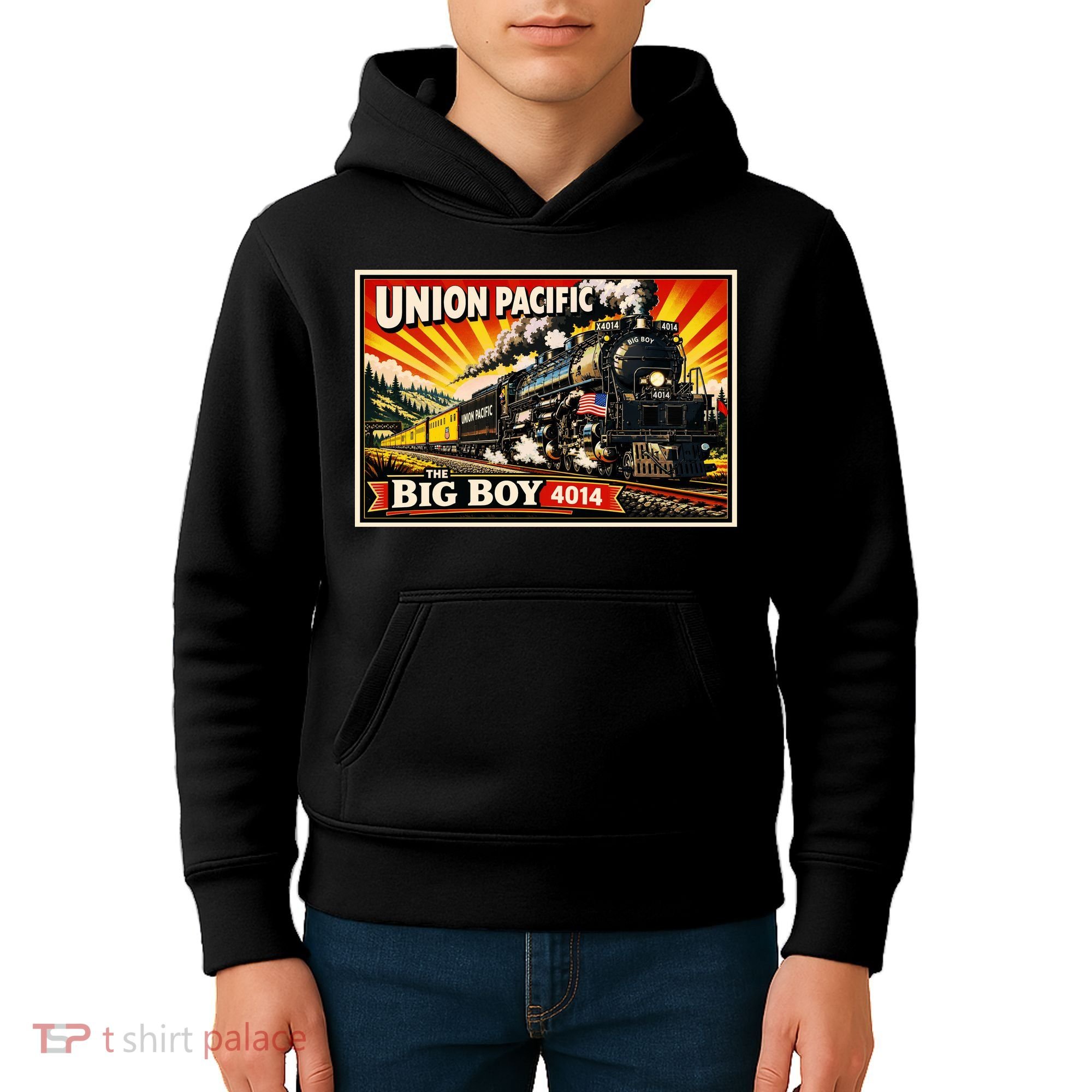 Union Pacific 4014 Big Boy Kids Hoodie