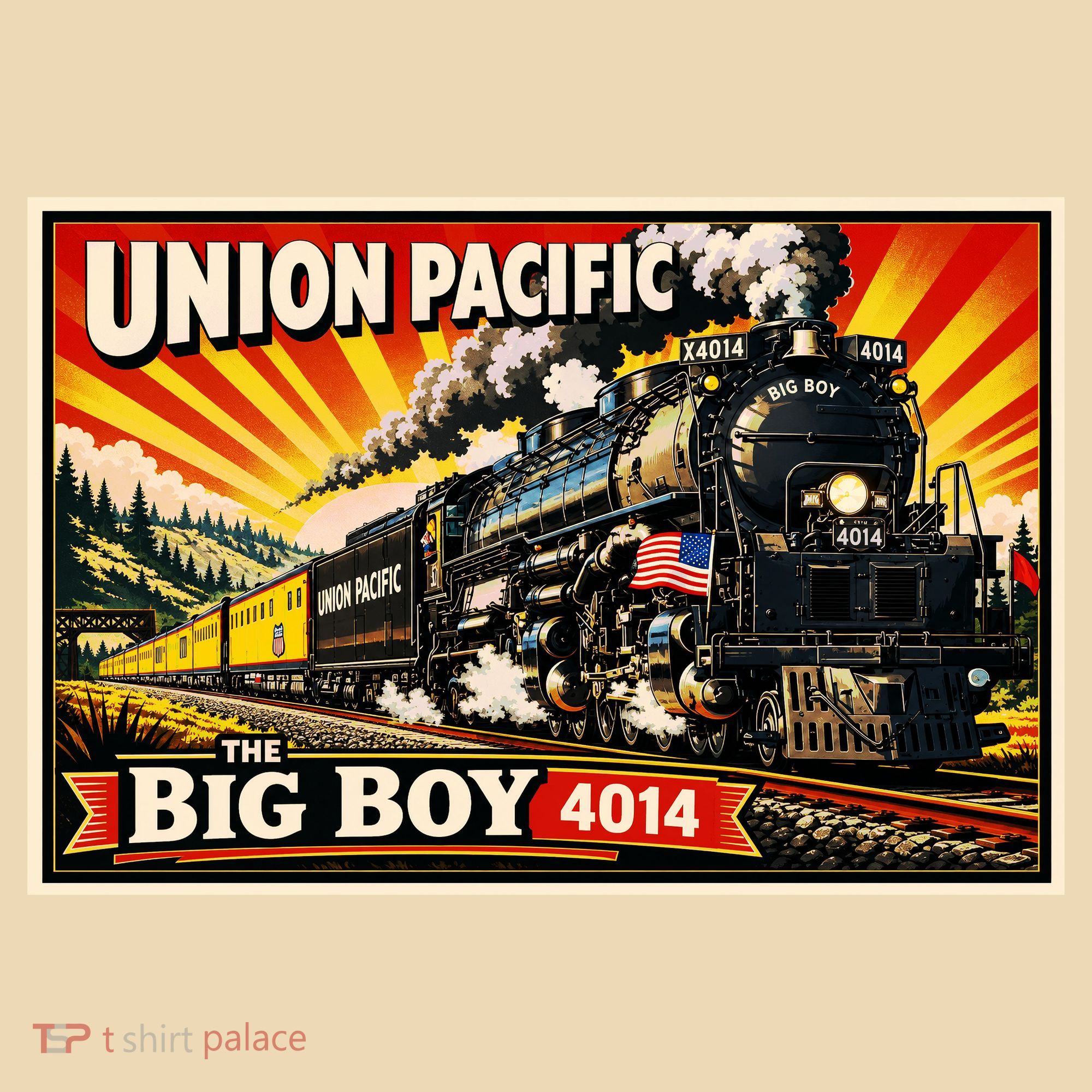 Union Pacific 4014 Big Boy T-Shirt