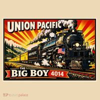 Union Pacific 4014 Big Boy Kids T-Shirt thumb 2
