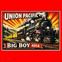 Union Pacific 4014 Big Boy Santa Hat thumb 1