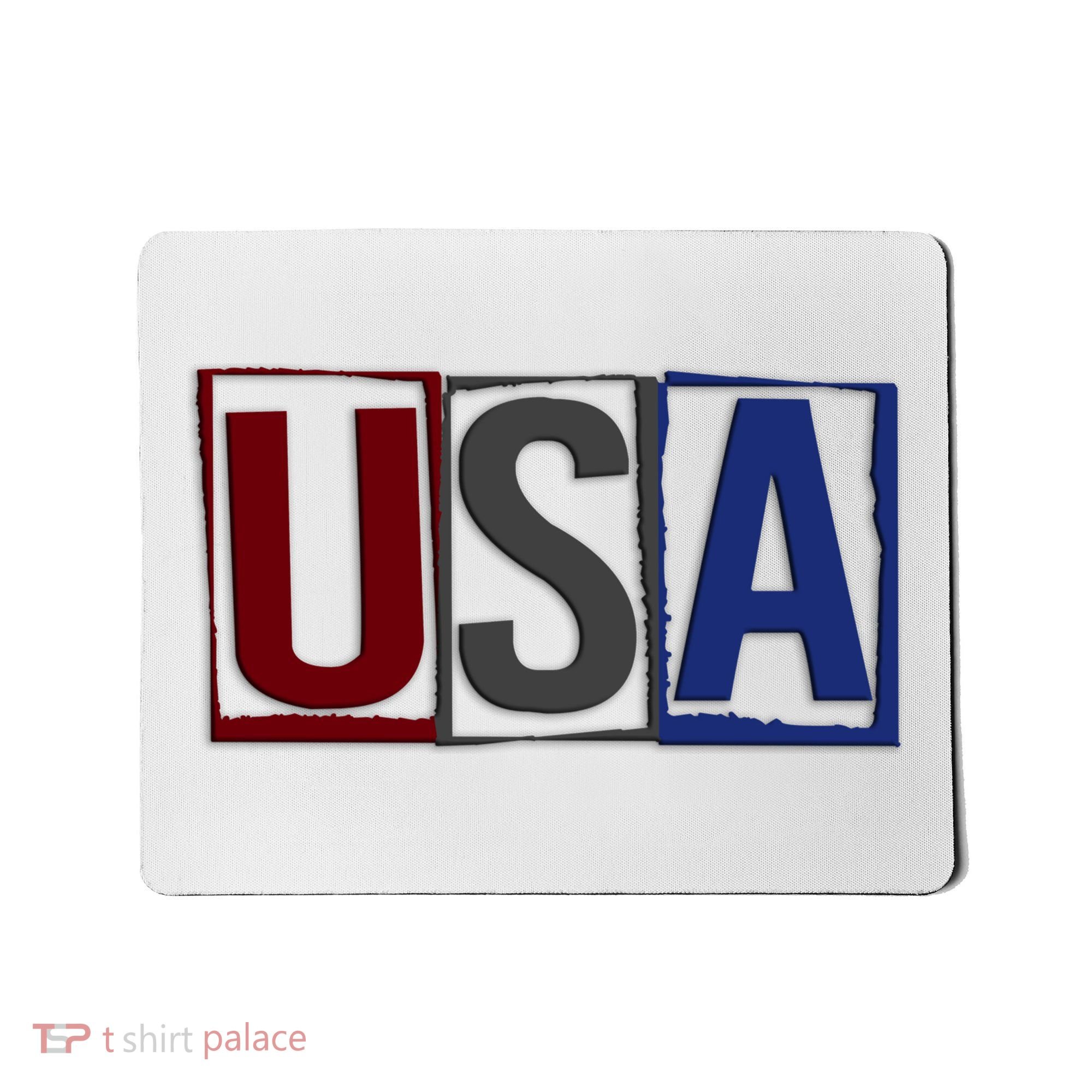 USA Patriotic 4th Of July Mousepad