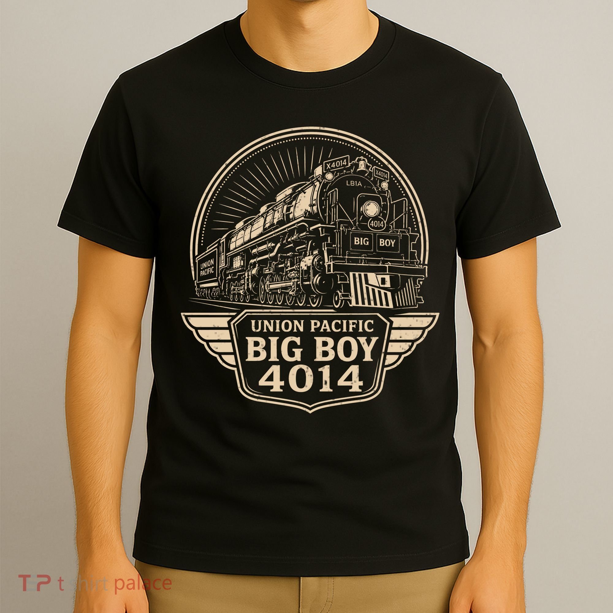 Union Pacific 4014 Big Boy Vintage Steam Engine T-Shirt