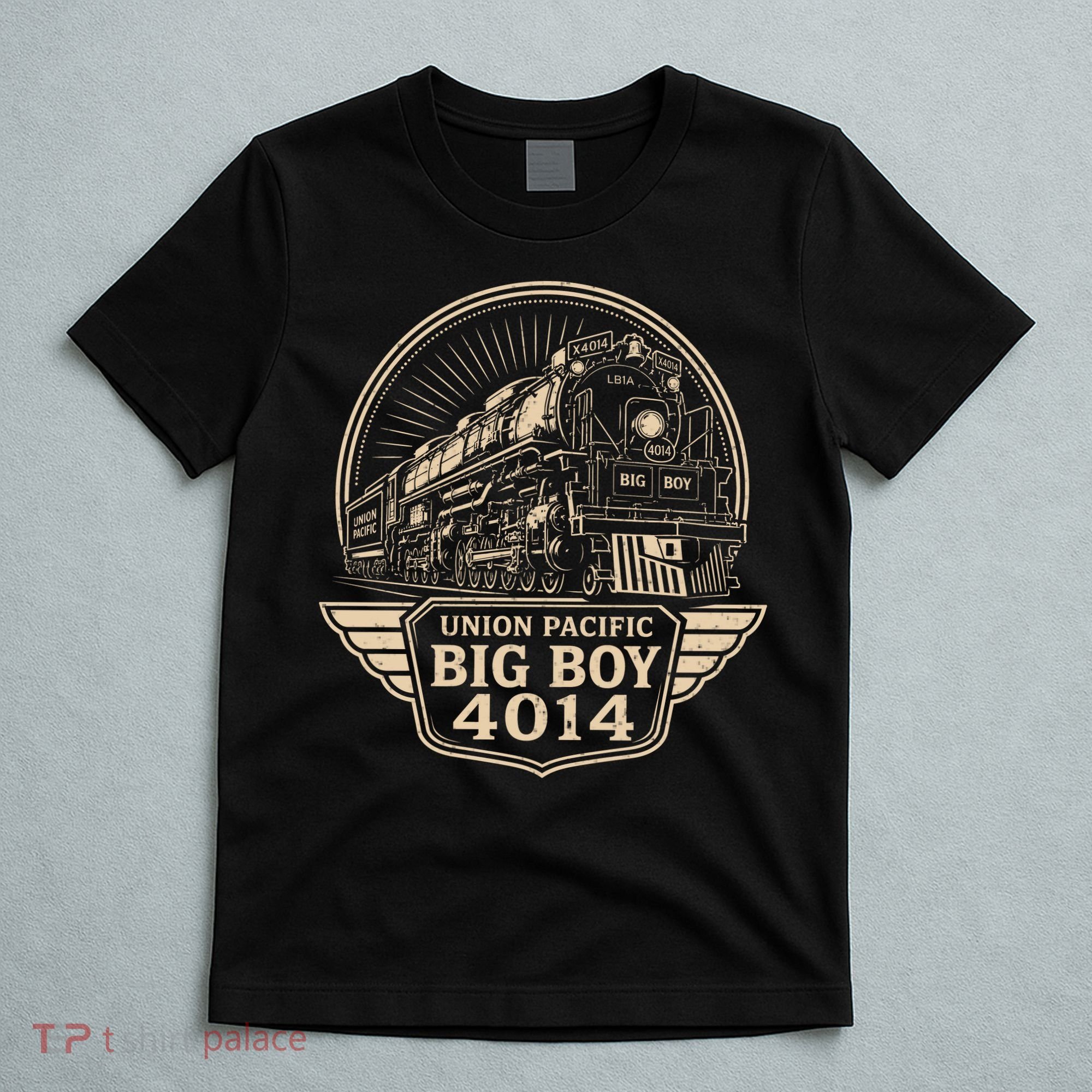 Union Pacific 4014 Big Boy Vintage Steam Engine T-Shirt