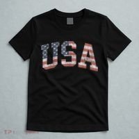 USA Patriotic American Flag Distressed T-Shirt thumb 5