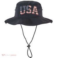 USA Patriotic American Flag Distressed Bucket Hat thumb 0