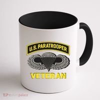 Us Paratrooper Airborne Division Army Veteran Gift Coffee Mug thumb 1