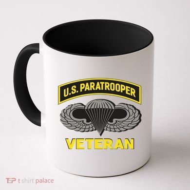 Us Paratrooper Airborne Division Army Veteran Gift Coffee Mug