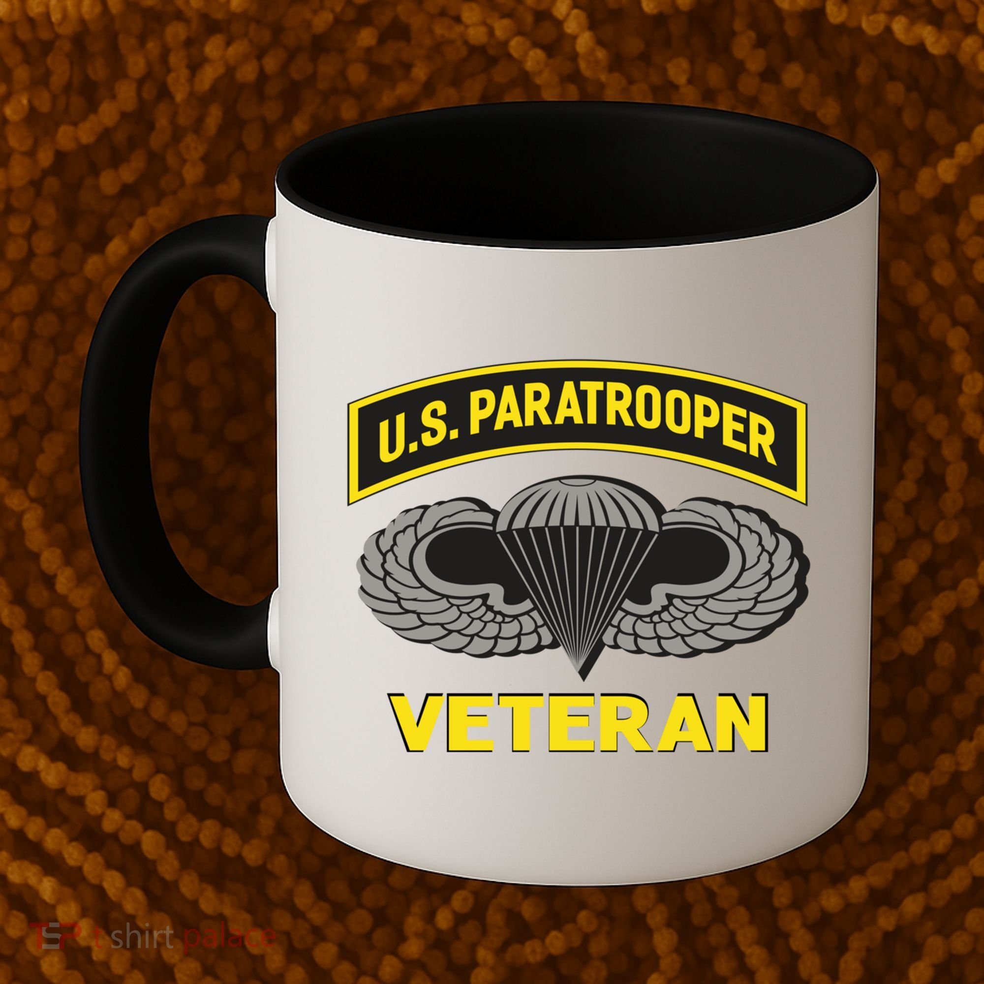 Us Paratrooper Airborne Division Army Veteran Gift Coffee Mug