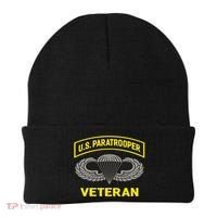 Us Paratrooper Airborne Division Army Veteran Gift Beanie thumb 0