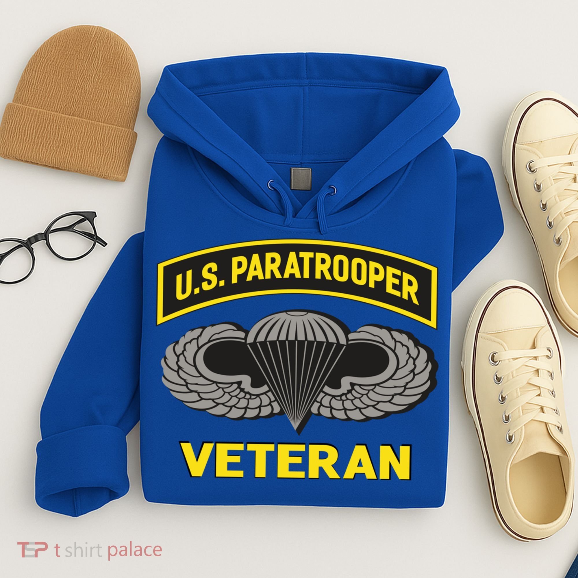 Us Paratrooper Airborne Division Army Veteran Gift Hoodie