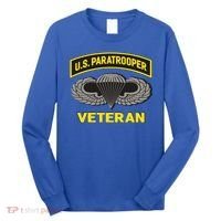 Us Paratrooper Airborne Division Army Veteran Gift Long Sleeve Shirt thumb 0
