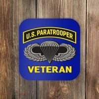 Us Paratrooper Airborne Division Army Veteran Gift Coaster thumb 0