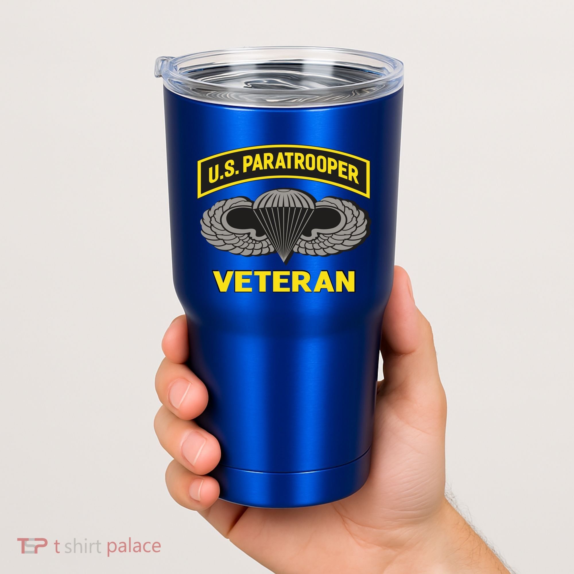Us Paratrooper Airborne Division Army Veteran Gift Tumbler