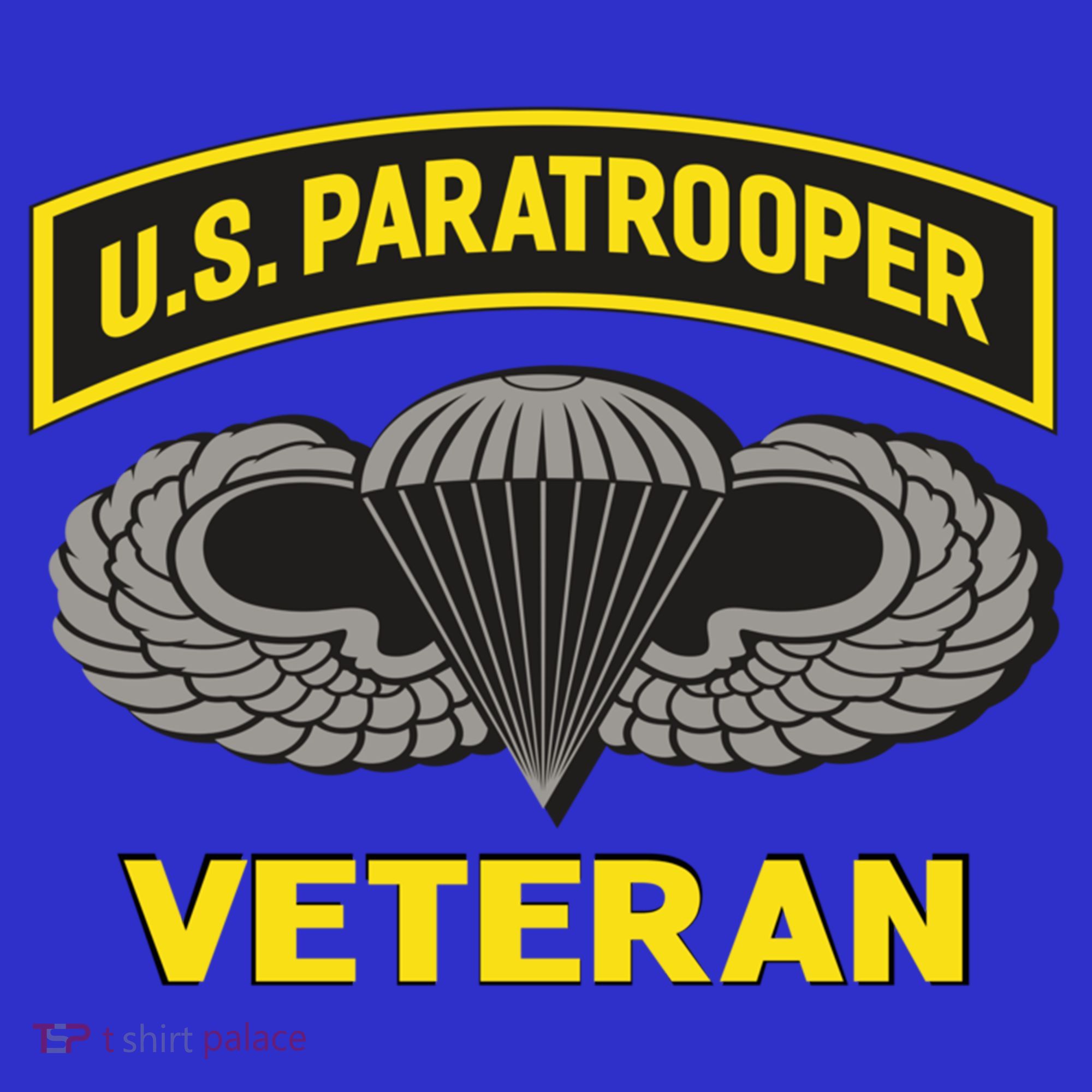 Us Paratrooper Airborne Division Army Veteran Gift Women's Tank Top