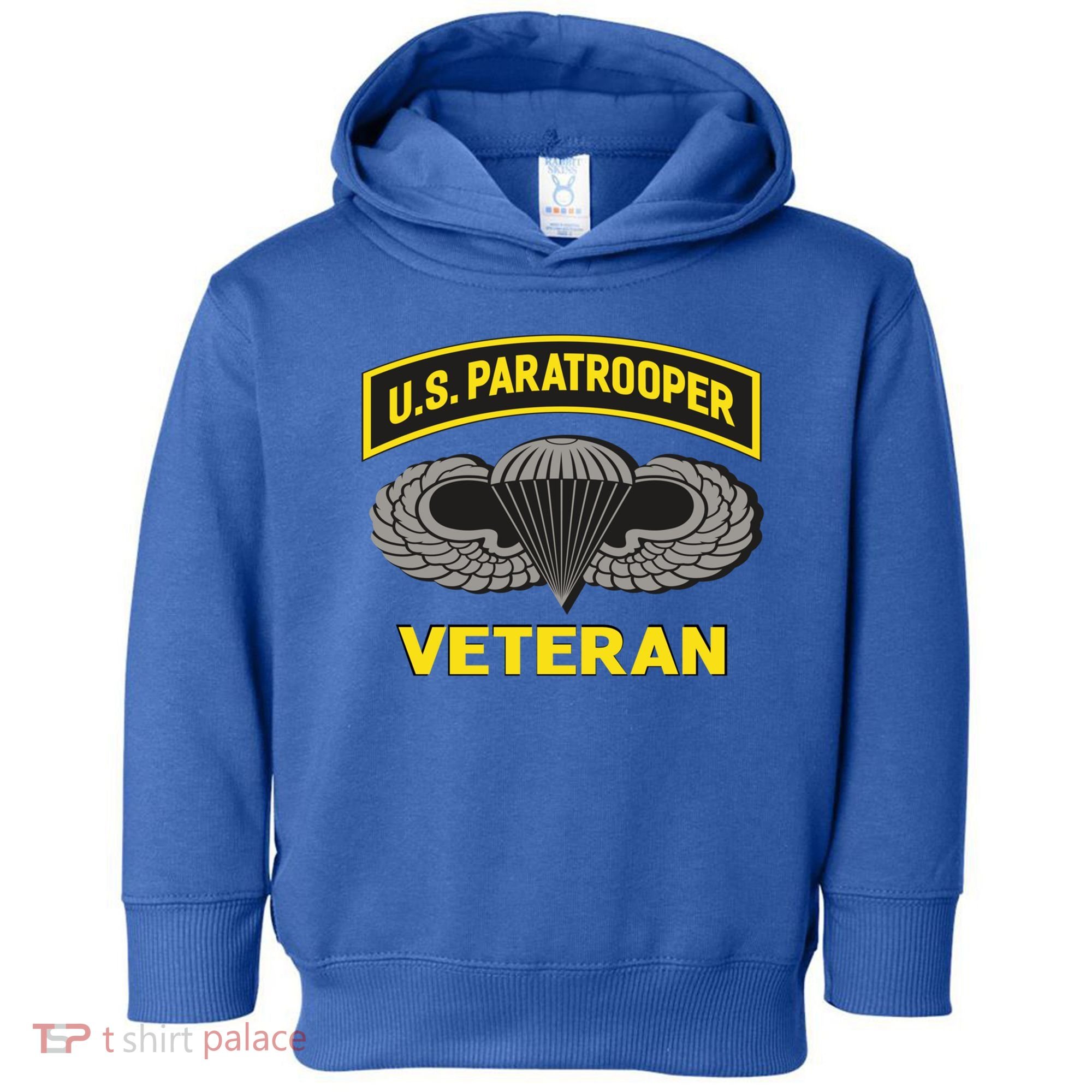Us Paratrooper Airborne Division Army Veteran Gift Toddler Hoodie