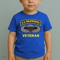 Us Paratrooper Airborne Division Army Veteran Gift Toddler T-Shirt thumb 2