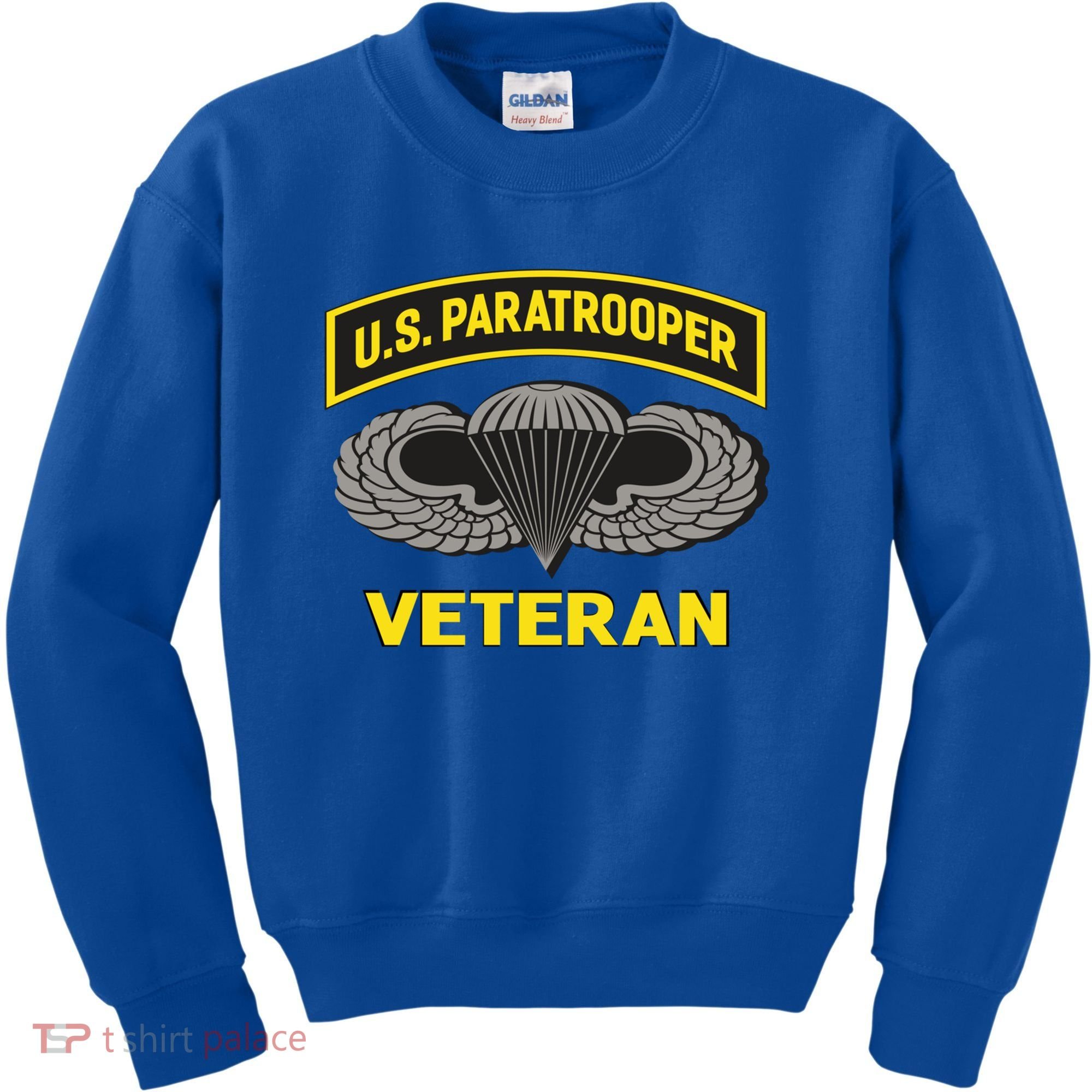 Us Paratrooper Airborne Division Army Veteran Gift Kids Sweatshirt