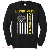 US Paratrooper Airborne Division Army Veteran USA Flag Sweatshirt thumb 0