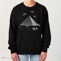 Ufo Pyramid Alien Cool Women's Sweatshirt thumb 0