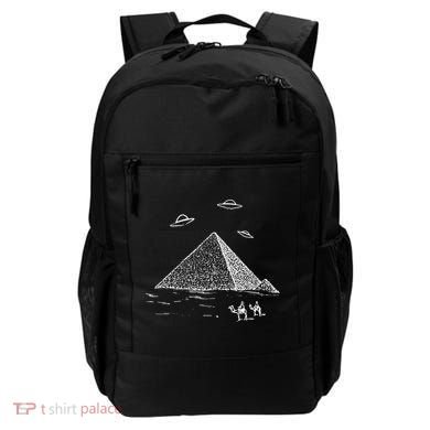 Ufo Pyramid Alien Cool Backpack
