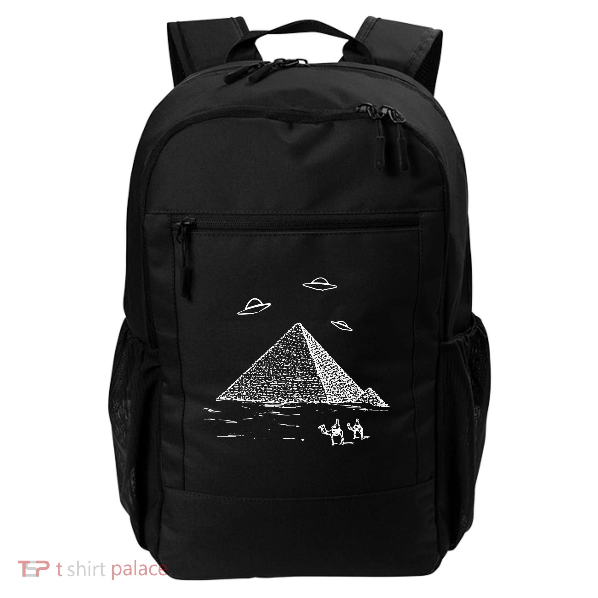 Ufo Pyramid Alien Cool Backpack