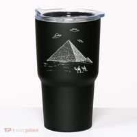 Ufo Pyramid Alien Cool Tumbler thumb 0