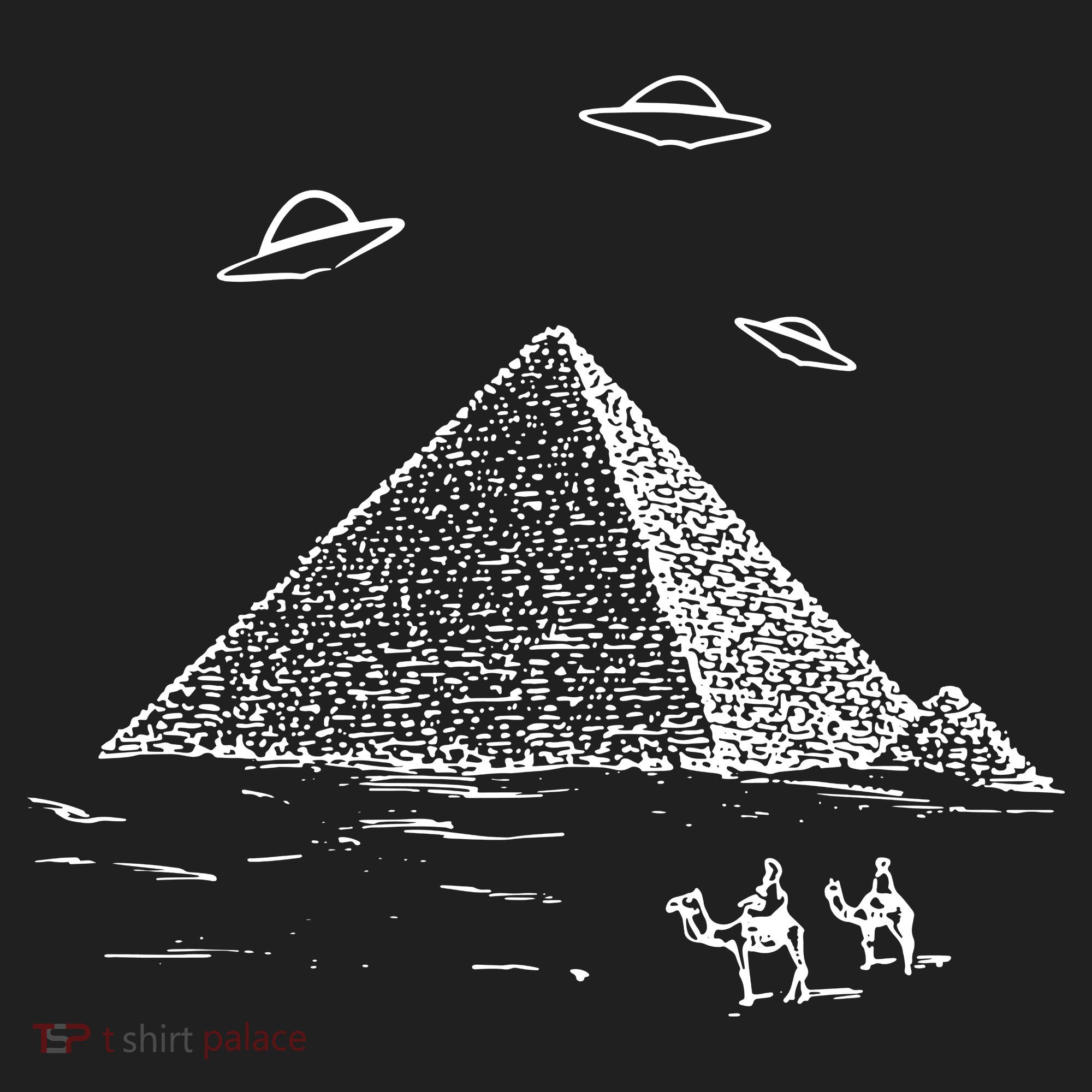 Ufo Pyramid Alien Cool Tumbler