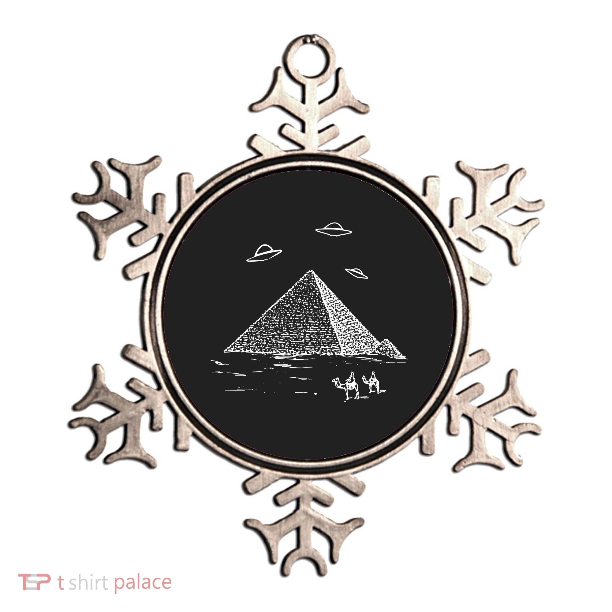 Ufo Pyramid Alien Cool Ornament