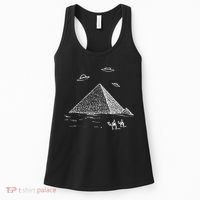 Ufo Pyramid Alien Cool Women's Tank Top thumb 0
