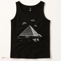 Ufo Pyramid Alien Cool Tank Top thumb 2