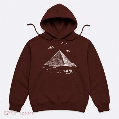 Ufo Pyramid Alien Cool Hoodie