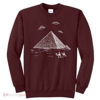 Ufo Pyramid Alien Cool Sweatshirt thumb 0