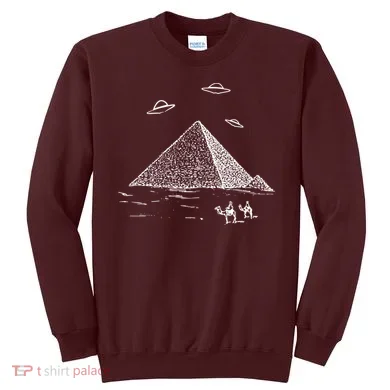 Ufo Pyramid Alien Cool Sweatshirt
