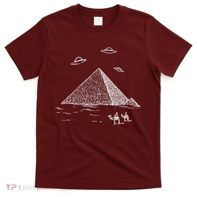 Ufo Pyramid Alien Cool T-Shirt