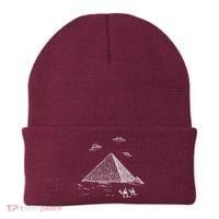 Ufo Pyramid Alien Cool Beanie thumb 0