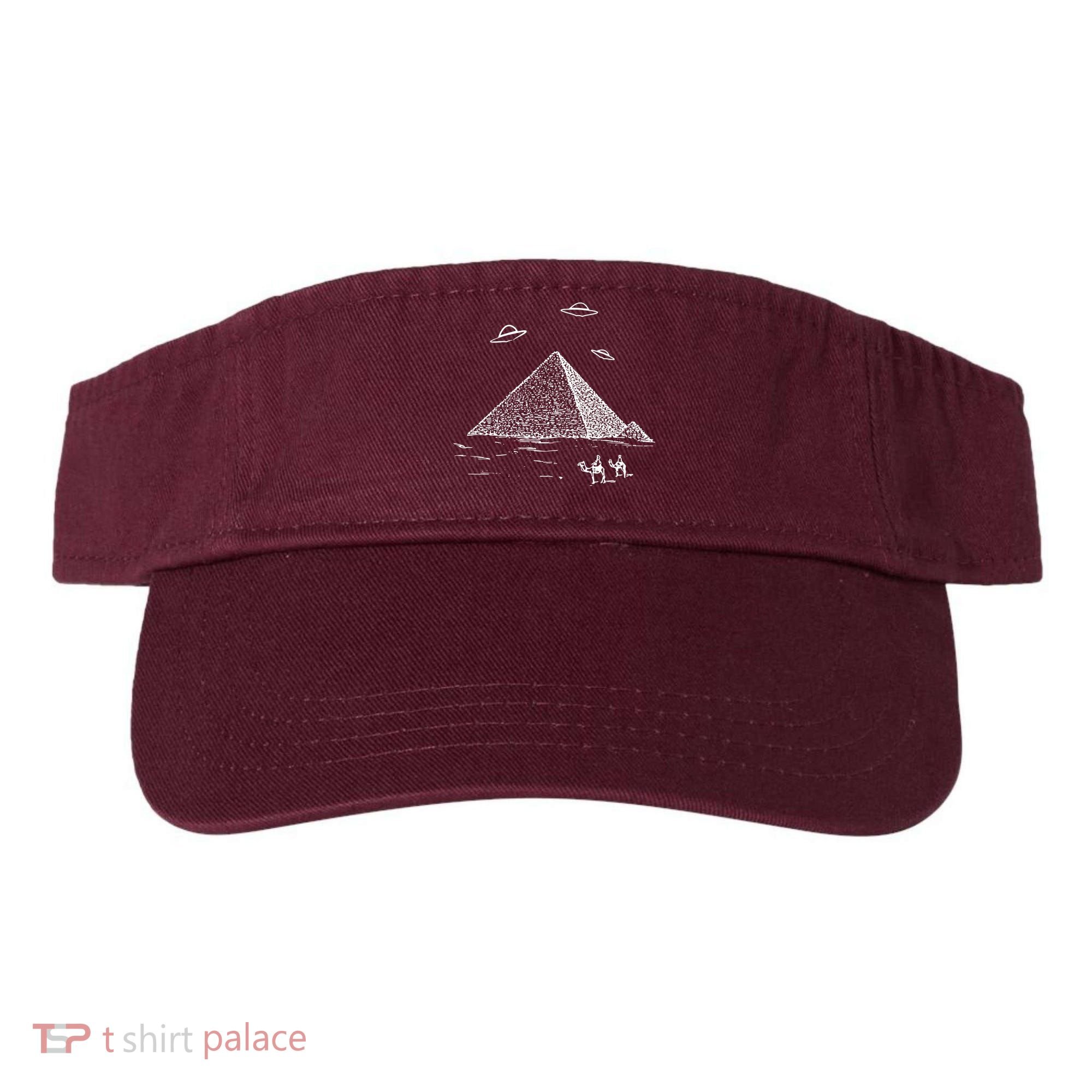 Ufo Pyramid Alien Cool Visor
