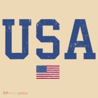 USA Patriotic American Flag Distressed Tote Bag thumb 4