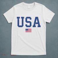 USA Patriotic American Flag Distressed T-Shirt thumb 5