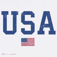 USA Patriotic American Flag Distressed Women's Hoodie thumb 2
