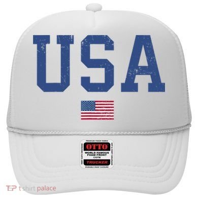 USA Patriotic American Flag Distressed Hat