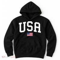 Usa Patriotic American Flag July 4th Hoodie thumb 0